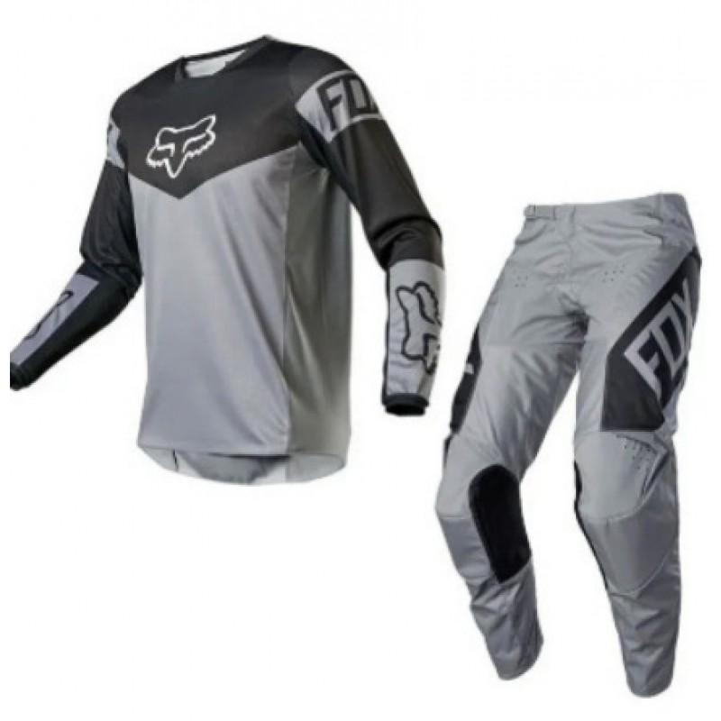 FOX Off-Road Downhill Cycling Jersey Set Breathable Quick-Dry Mountain Bike Motocross Apparel Unisex