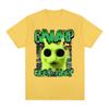 Gnarp Silly Alien Cat Meme Brainrot T Shirts Gen Z Stupid Funny Unisex Women Clothing Fashion Oversized Cotton T-Shirt Streetwear