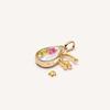 Creative Cute Little Items Heart of Ocean Water Drop Pendant Can Open Necklace for Women Stainless Steel Does Not Fade Jewelry