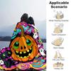 1pc Happy Pumpkin Halloween Blanket  Seasonal Universal Home Decorative Throw, Living Room, Travel, Camping, Car Blankets
