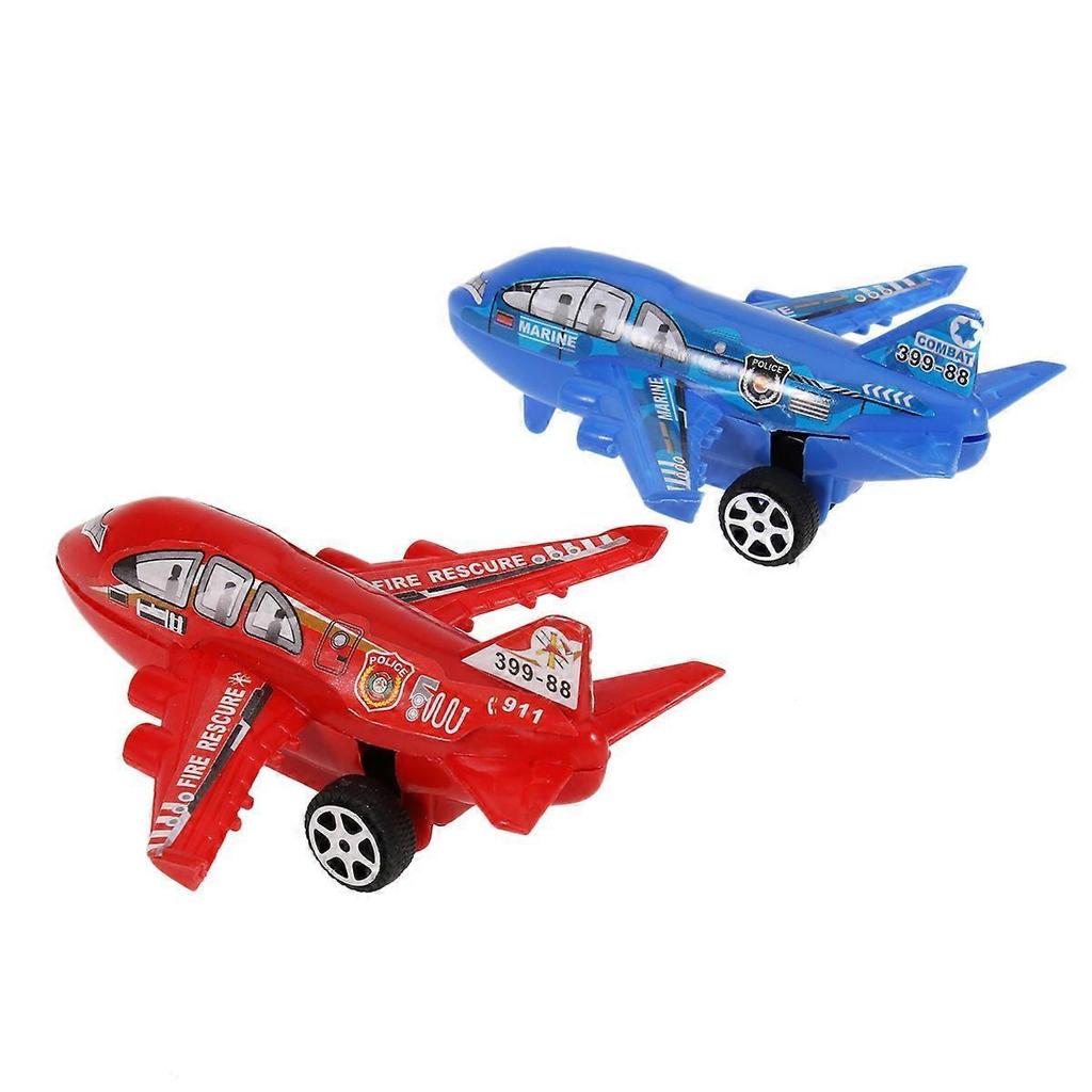Kids Model Toy Mini Airplane for Imaginative Play Educational Set 6Pcs