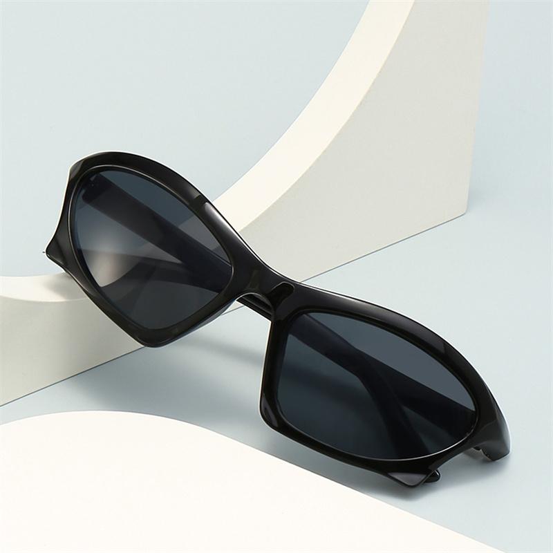 Mode Hip Hop Punk Sonnenbrille Herren Y2K Outdoor Sport Sonnenschutz Sonnenbrille nicht polarisiert