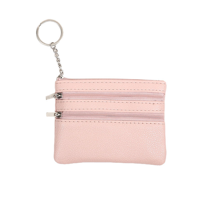 Women's Small Change Money Bags Pocket Wallets Key Holder Case Mini Functional Pouch Zipper Card Wallet Coin Purses