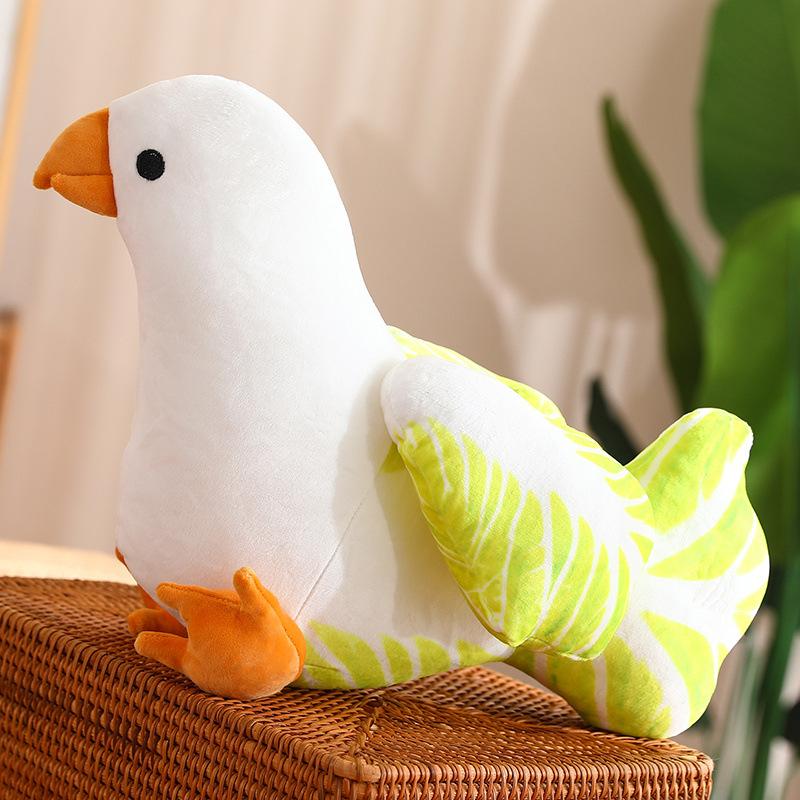 

Creative Cainiao Throw Pillow Plush Toy Doll Garlic Bird Doll Home Sofa Pillow Cushion Girl Doll 40cm（0.3kg）