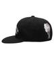 THEMUSEUMVISITOR Rabbit Embroidery Cap (Black)