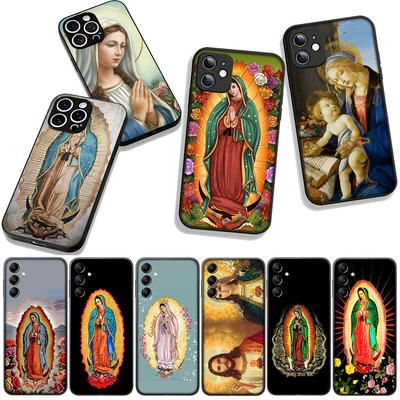 Cover for Apple iPhone 17 16 11 Pro XS Max XR 6 7 8 Plus + 16E SE 2020 2022 Air 5 Phone Case Virgen De Guadalupe Mary Madre