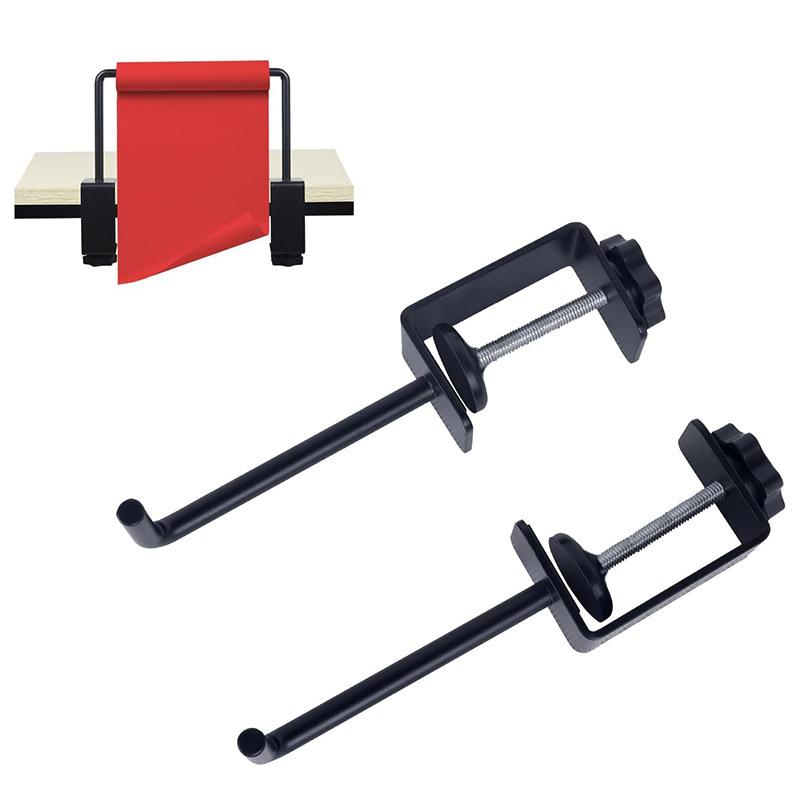 Verstellbarer Metallpapierrollenhalter Schreibtisch-Bastelpapierabroller Küchenrollenhalter für Kunst, Zeichnen und Geschenkverpackung