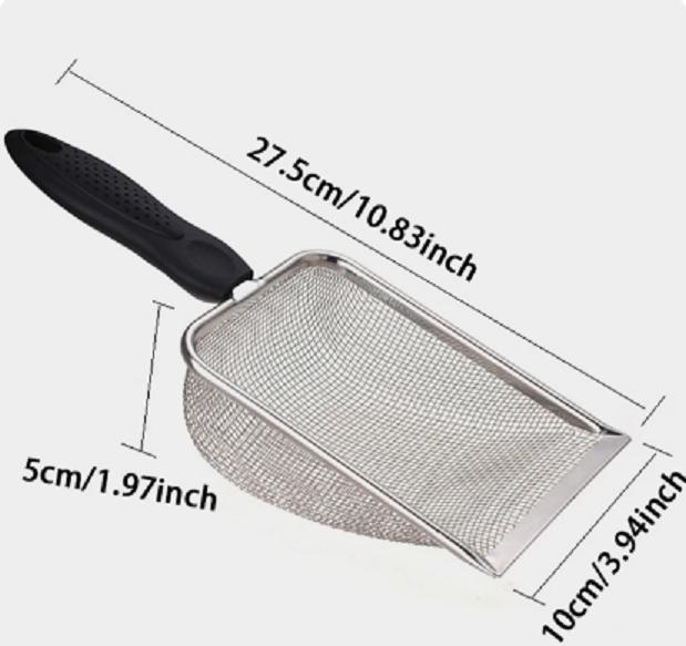 Cat Litter Scooper Small Holes Shovel Sand Hanging Hole Pet Cat Litter Tray Beach Shovel Cat Litter Shovel Cat Cleaning Supplies