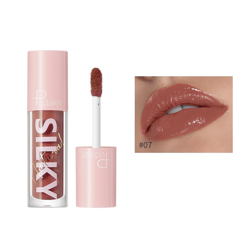 16 Farben Klarer Lipgloss Lipgloss Antihaft-Cup Lipgloss Spiegel Feuchtigkeitsspendende Lip Glaze Feuchtigkeitsspendend