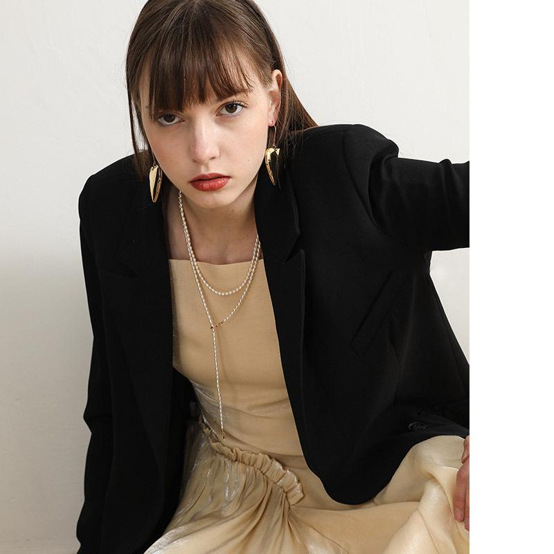 Handmade Elegant Fashion Small Pearl Tassel Necklace Multi-Wear Ultra-Long Sweater Chain for Women