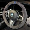 Maßgeschneiderte Auto-Lenkradabdeckung Geflochten Rutschfest Wildleder Für M Sport G30 G31 G32 G20 G21 G14 G15 G16 X3 G01 X4 G02 X5 G05 M5