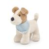 Wirehaired Fox Terrier Plush Toy - Cute Cartoon Dog Doll Companion