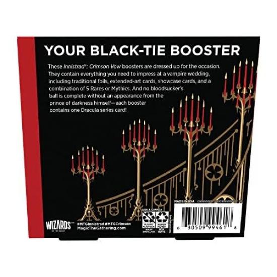 The Gathering Crimson Vow Collector Booster versiunea în limba engleză C90650000 MTG Trading Card Wizards of the Coast C90650000 Magic Innistrad