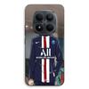 Coque Téléphone - MANIACASE - Xiaomi Redmi Note 15 Pro 5G - Silicone TPU - Noir - Paris Saint Germain Anime