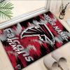 Custom Name Rug Atlanta Logo Area Rug Suitable for Indoor And Outdoor,Carpets for Homes, Offices,Living Rooms,Home Decor,Christmas Gift