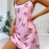 Exclusive European & American Style Printed Camisole Nightgown Dress - Popular Home Wear.