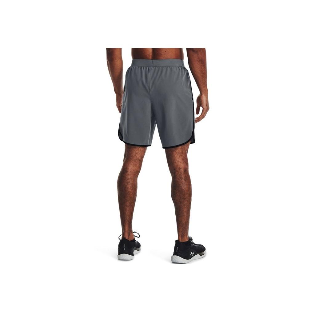 Under Armour Solid Woven 8-Inch Shorts Men Bottoms Grey 1377026-012