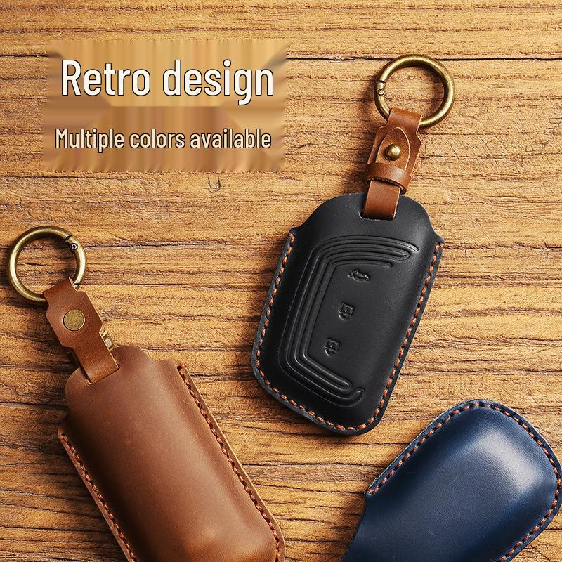Key Case for New Baojun RS3, RM5, RC6, RS5, RC, KiWi EV, E300, RS7 - Protective Shell and Buckle