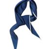 Pelote Silk Coloured Scarf (Navy)