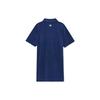 New MLB Short Sleeved Dresses Women's Navy 3FOPB1033-07NYL