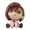 Anime Bold Party Character Ayase Momo Ekarlen Cat Q-version Sitting Posture Figurine PVC Model Anime Ornament Birthday Gift
