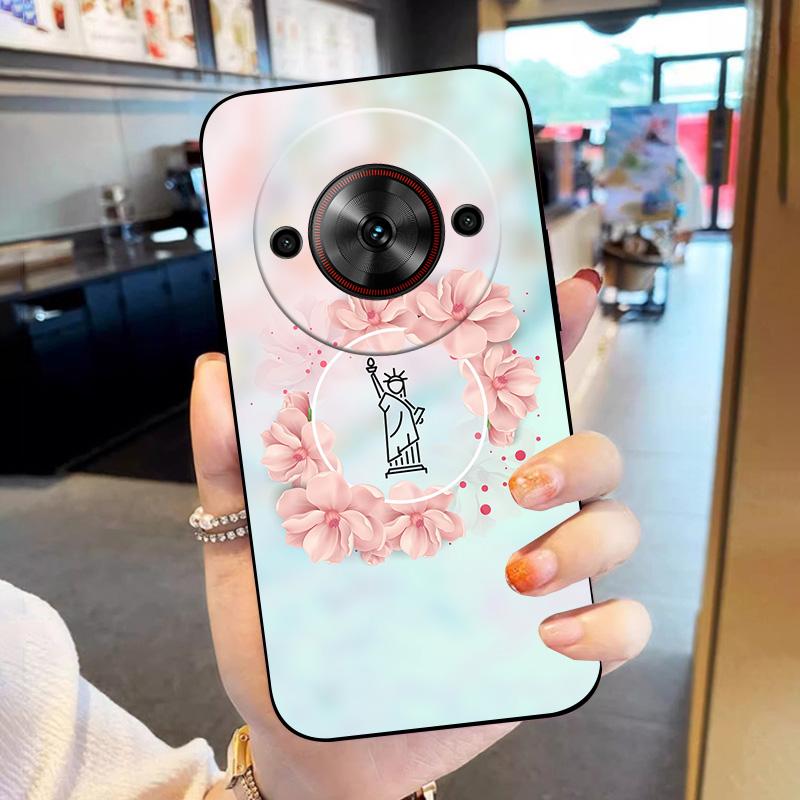 

For ZTE Blade A75 5G Phone Case Shockproof Bumper Protective Back Cover For ZTE Blade A75 5G Fashion Silicone Case Cover ZTE Blade A75 5G