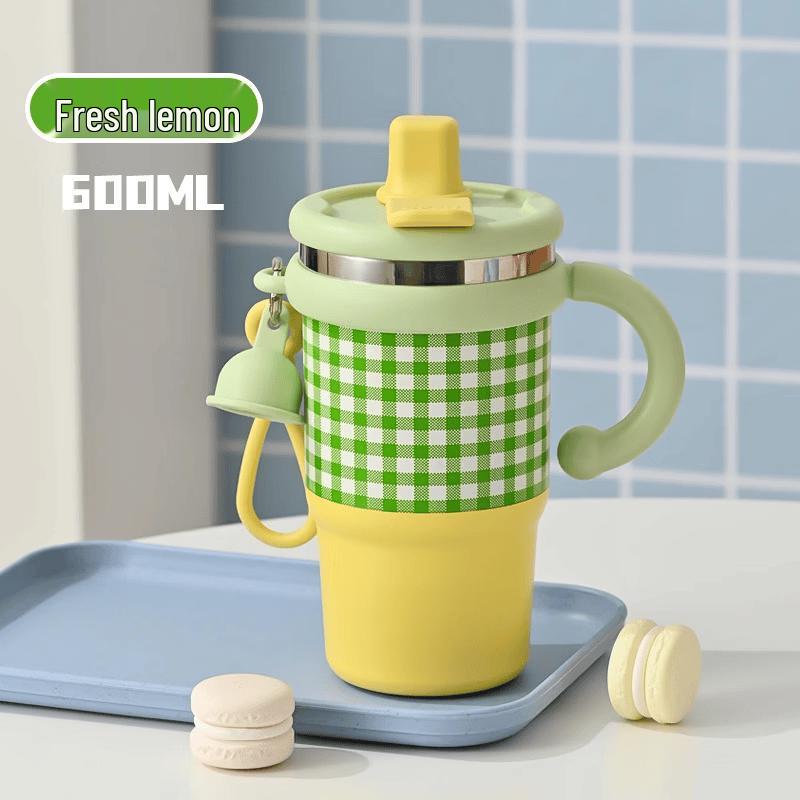 LISHEN Portable Insulated Straw Cup