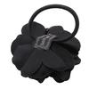 Fabric Flower Hair Rose Flower Scrunchie Ponytail Hairband Hair Bands Rope Hair Clips Women Headwear