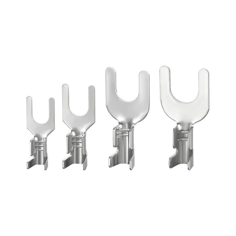 Fork Grounding Terminal 3.24-26.2MM Wire Ring U-shaped Copper Lug