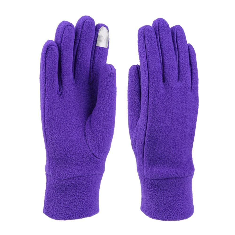 Handschuhe Herbst Winter Outdoor Sport Pelzig Warm Fäustlinge Dick Plüsch Vollfinger Fäustlinge Damen Handschuhe