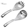 Durable Stainless Steel Grater Slotted Spoon with Bottle Opener & Ginger Grater, Fine Tooth Kitchen Accessory Manual Grinder for Puree Paste,