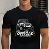 Off Road Extreme Adventure MotorcycleBlack Cotton T-Shirt New Casual O-neck Short Sleeve Top Tees