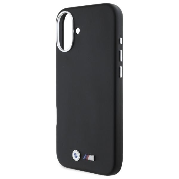 Bmw Bmhmp16M23Pmwk Iphone 16 Plus 6.7   Czarny/Black Hardcase M Smooth Full Wrapped Metal Magsafe