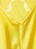 2025 Autumn/Winter Women's Fashion Lace Silk Satin Midi Dress