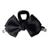 Diamond-Studded Ribbon Bow Hair Clip - Luxury Autumn Fashion