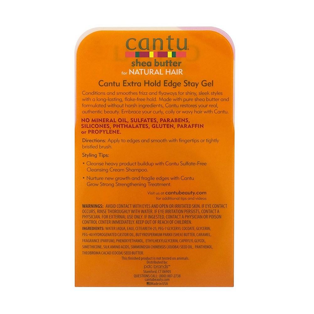 Cantu Extra Hold Edge Stay Gel, 64g, 1 Unit