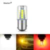 Auto P21W BA15S 1156 1157 8 Smd Led 3030 Automobilové brzdové žárovky Denní světla Automobilová koncová žárovka Automatické zpětné světlo