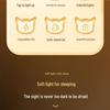 Soft Silicone LED Night Light for Eye Protection – Perfect for Bedside, Nursing, Sleep, and Decoration