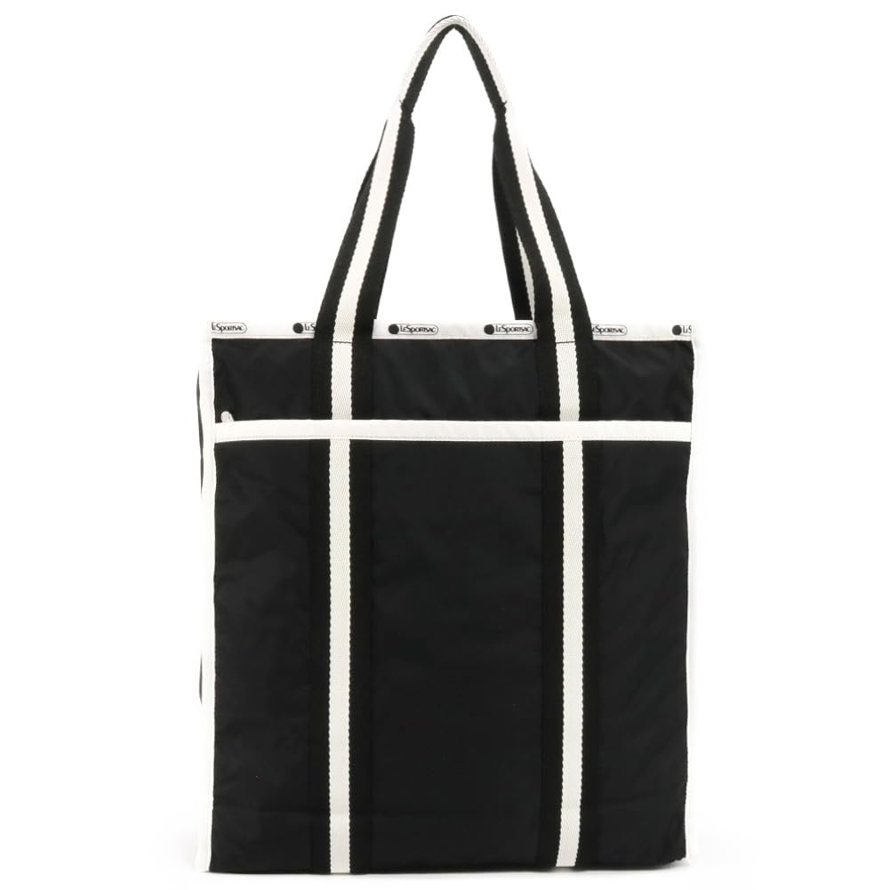 

Tote Bag 3848 LG WEB BOOK TOTE E849 SPECTATOR BLACK [LeSportsac] [Used]