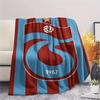 1PC Trabzonspor FC Print Flannel Blanket, High Quality Comfortable for All Seasons, Home Decor, Warmth and Comfort, Perfect for Christmas Gifts228