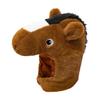 Year Horse Hat Plush Costume Animal Headwear for Pub Dress up Kids Adults
