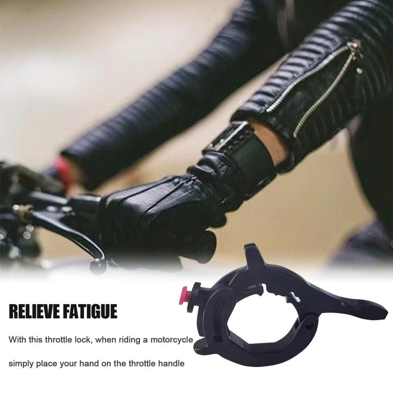 1pcs Motorcycle Throttle Lock Assist Handlebar Universal Cruise Control Assist Retainer Grip Throttle Control Safe Flexible