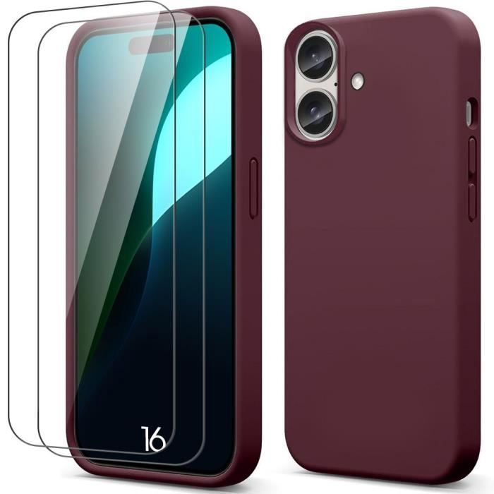 Coque de protection - booling - iphone 16 - ultra slim - antichoc - anti-rayures