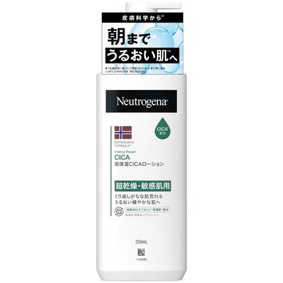 Neutrogena Norwegian Formula Intense Repair CICA Emulsion Cica Cica Cream Feuchtigkeitsspendende Körpercreme für sehr trockene, empfindliche Haut und raue Haut, 250 ml
