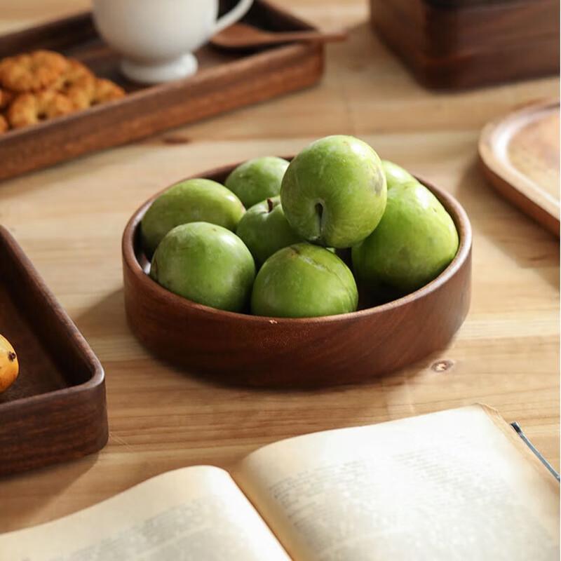 Yuyi Angel Round Wooden Serving Tray
