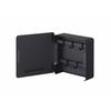 Yamazaki Magnetic Key Hook, 2-Tier, Black, Approx. W15.8 X D5.5 X H15.8cm, Tower, Entryway, Key, Seal Storage, Key Holder, 4800