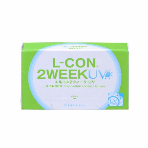 

Pack of 6 Clear Contact Lenses, Elcon 2Week UV, 38% Water Content, with Prescription, Diameter 14.0, BC 8.7, Power Rating - 4.00