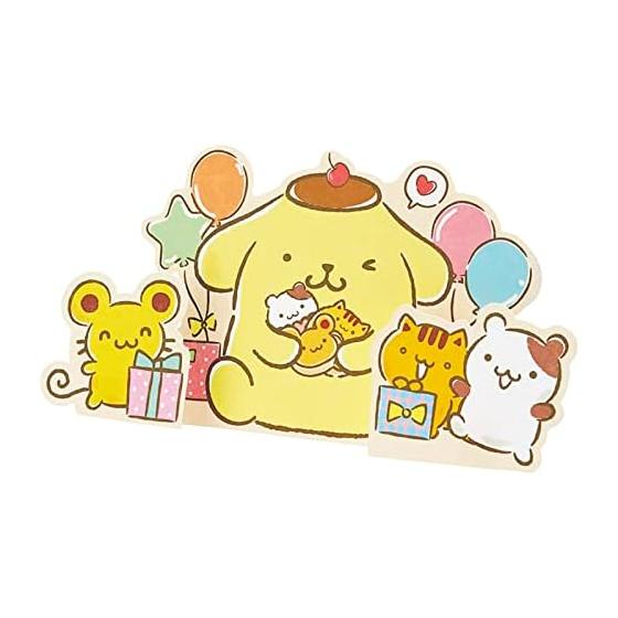 Sanrio Message Card Pompompurin Sweets Greeting Card Can be shipped overseas MU132-3 SANRIO 732923