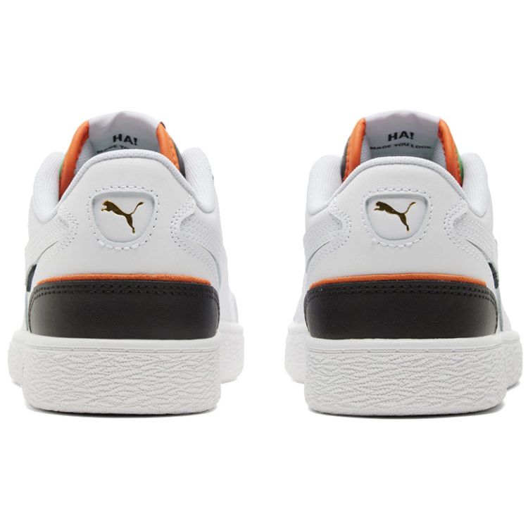 Puma Ralph Sampson Lo Joker - White Carrot Unisex Sneakers Black 374927-02