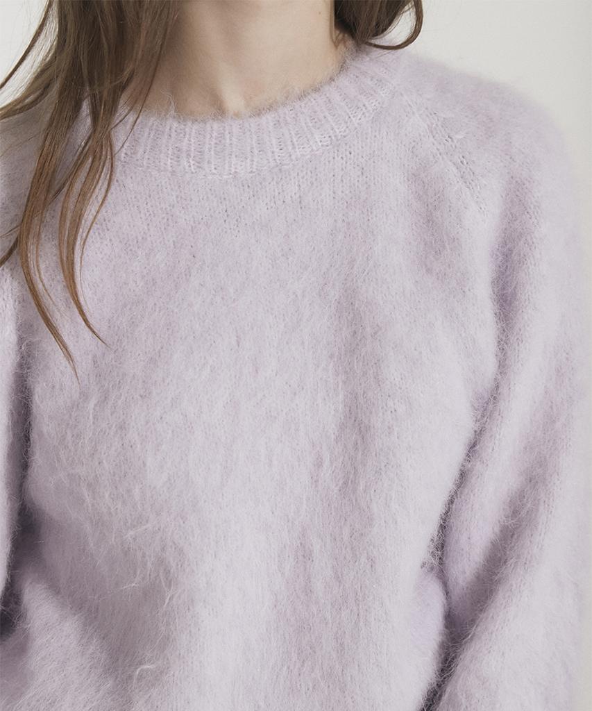 Eoboneoseu Wool Brush Sweater [Violet]
